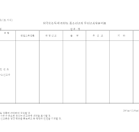 외국인소득세 전연도 종소신고자 무신고사유분석표